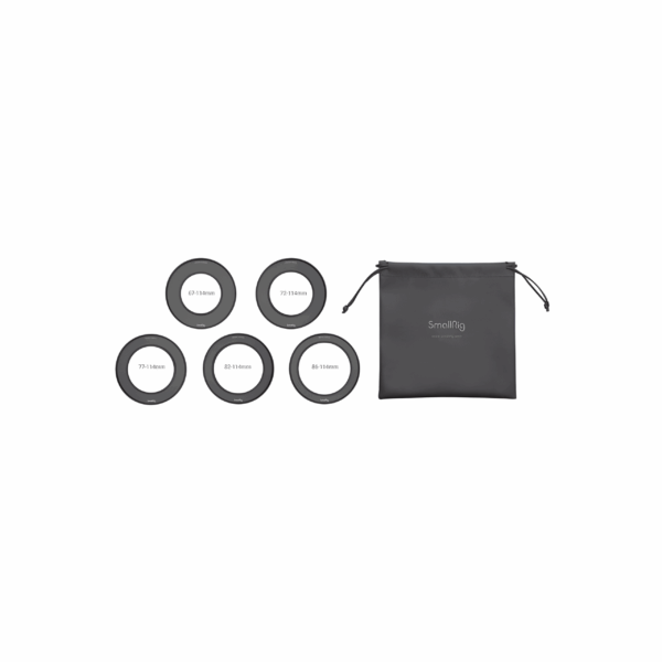 SMALLRIG ENSEMBLE DE BAGUES DE REDUCTION A VISSER AVEC FILETAGE DE FILTRE