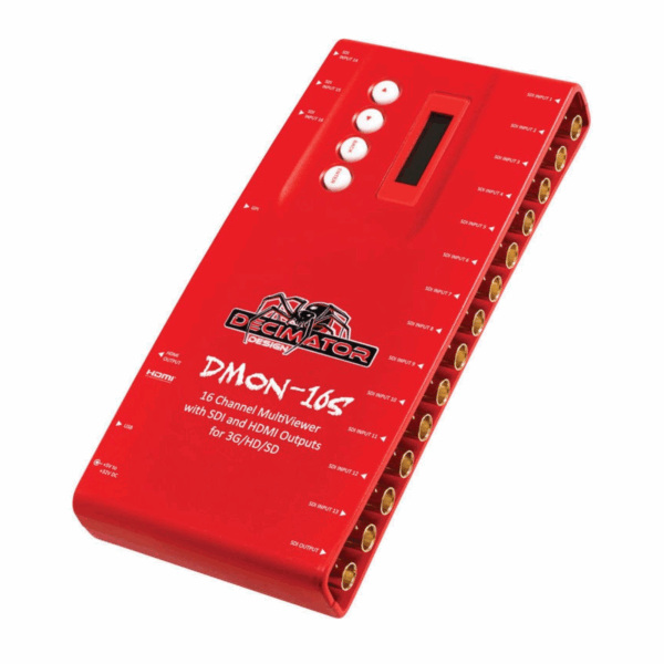 MULTIVIEWER DECIMATOR 16 CANAUX SORTIE HDMI ET SDI 3G